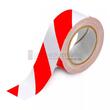 Banda marcare 50mm*33m alb/rosu