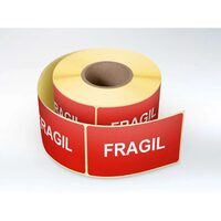 Etichete autoadezive FRAGIL, 30*60mm (1000buc/rola)