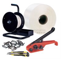 Pachet banda PES 19 mm +Bucle +Cleste +Carucior + cutter