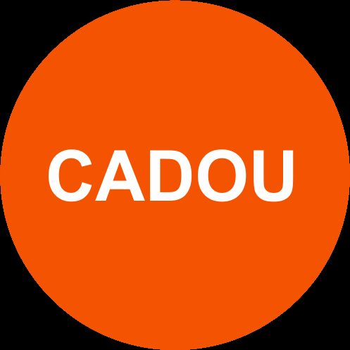 Etichete autoadezive CADOU, 40mm (1000buc/rola)