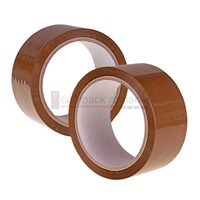 Banda adeziva solvent maro 48*66, 36 bucati