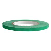 Banda adeziva verde pentru inchis pungi, 9 mm, set 16 bucati