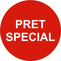 Etichete autoadezive PRET SPECIAL, 40mm (1000buc/rola)