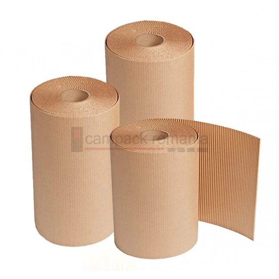 Carton ondulat - 1,05m latime x 28.5m lungime = 30 mp