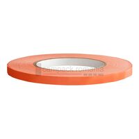 Banda adeziva portocaliu pentru inchis pungi, 9 mm, set 16 bucati